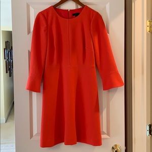 J. Crew red dress